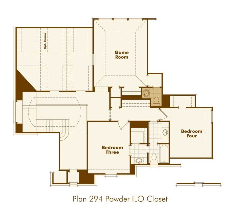 New Home Plan 294 from Highland Homes